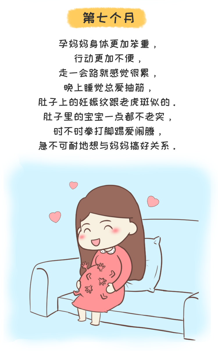 十张图告诉你,女人十月怀胎到底有多不容易!